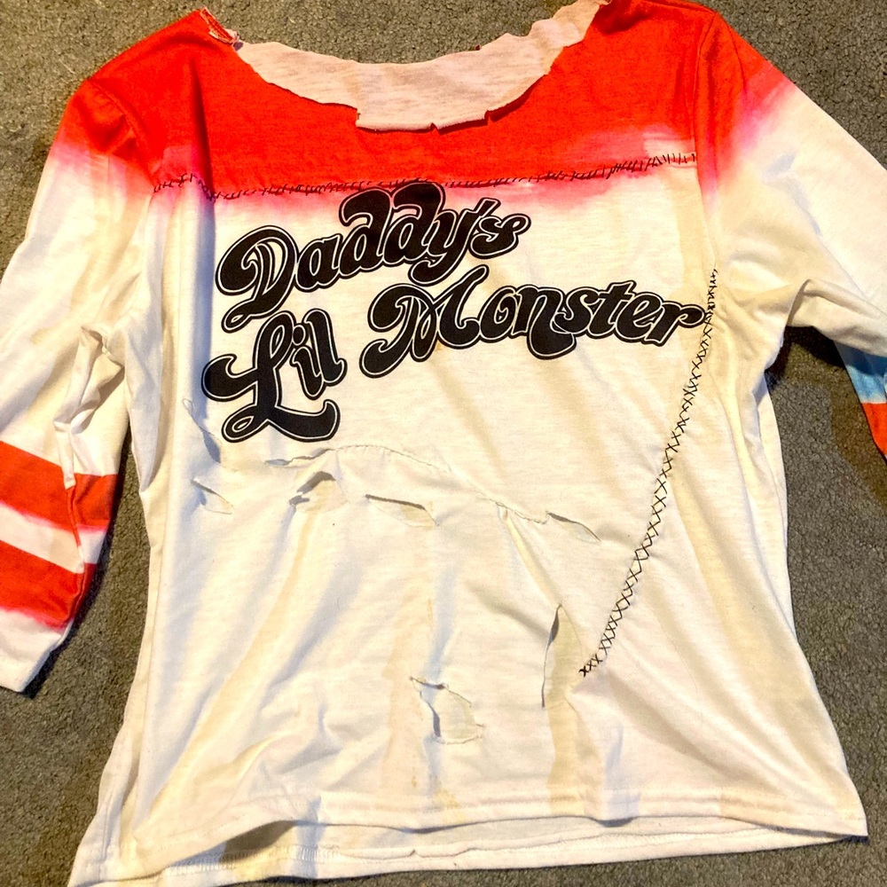 Harley Quinn “Daddy’s Little Monster” Top
